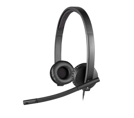 Auriculares Headset Logitech H570e Estereo Para Oficina Usb