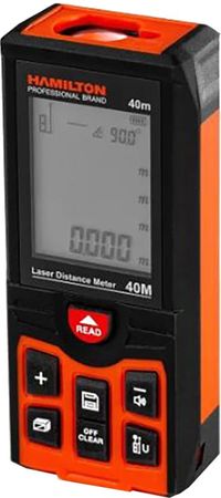 Medidor De Distancia Laser Hamilton Md40 40M