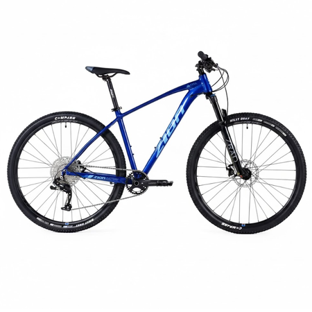 Bicicleta MTB Zion Strix Shimano Cues R29 11V Azul/Cel Disco Hidr. Talle S