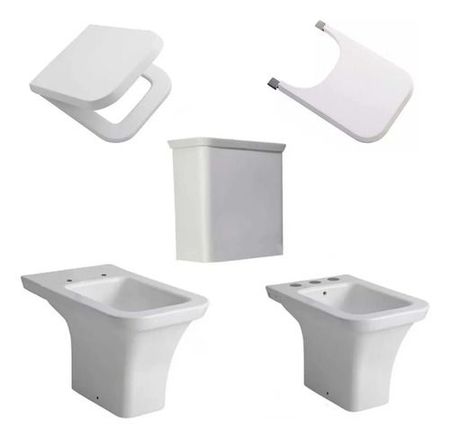 Combo Baño Loza Ferrum Milena  5 Piezas
