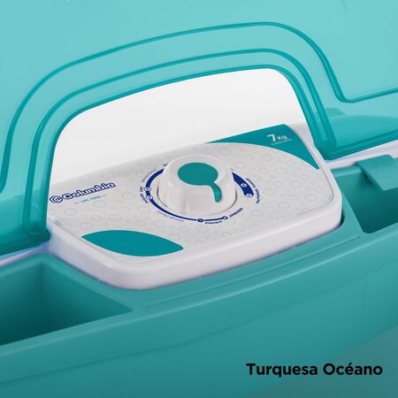 Lavarropas Columbia Semiautomático 7 Kg LSC7000 – Carga Superior con Tecnología Turbo