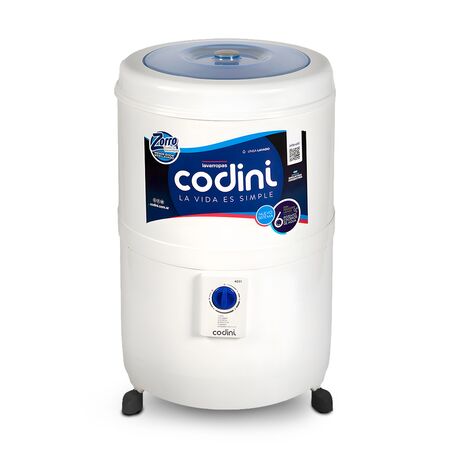 Lavarropas semiautomatico 10 kg Codini Silent