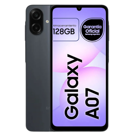 Celular Samsung Galaxy A07 128GB Negro SM-A075MZKWARO