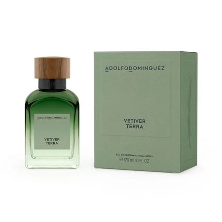 Perfume De Hombre Adolfo Dominguez Vetiver Terra EDP 120Ml
