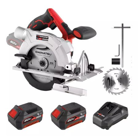 Sierra Circular 20v Daihatsu / 2 Baterias 4.0ah / Cargador