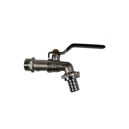 Canilla esférica metálica 1/2" Dubai EVOL0072
