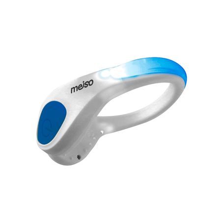 Luces Tobillera X2 Recargable Blanco Azul PVC