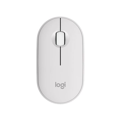 Mouse Logitech M350S Bluetooth Blanco