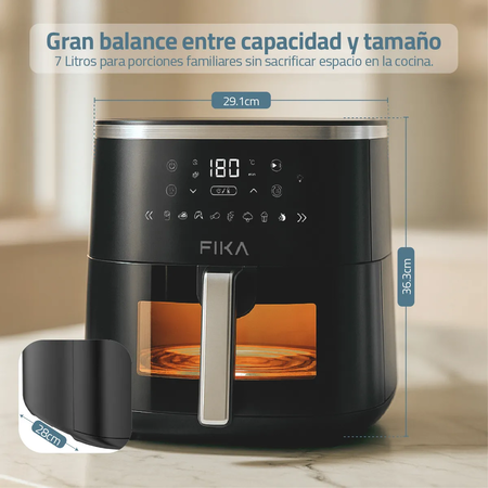 Freidora de aire 7L Air Fryer Digital  Fika