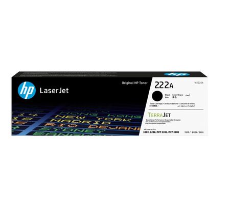 Toner HP 222A Black LaserJet Toner Cartridge