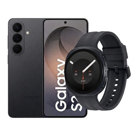 Celular Samsung Galaxy S26 256GB Black + Galaxy Watch9 40mm Graphite