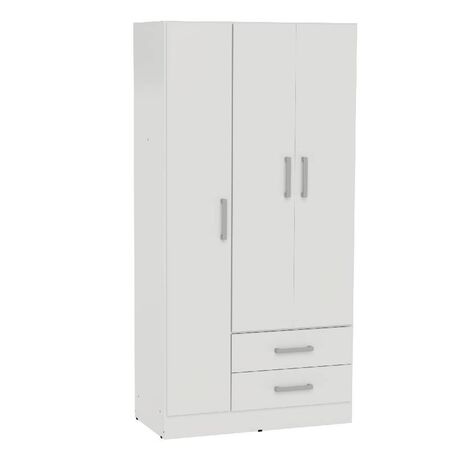 PLACARD NORDICA ORLANDI BL 3532 BAHIA - BLANCO, 3 PUERTAS, 2 CAJONES