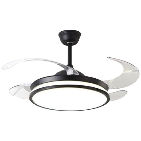 VENTILADOR DE TECHO RETRACTIL EVA-42-B LED NG INA INSIGNA