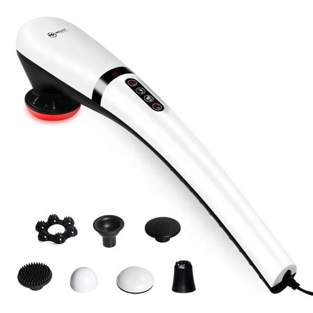 Masajeador De Mano + Cervical Cuerpo Batería Melfit I3.5