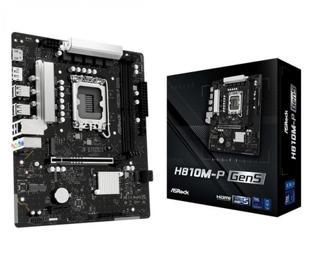 Mother ASRock (LGA1851) H810M-P GEN5 Intel