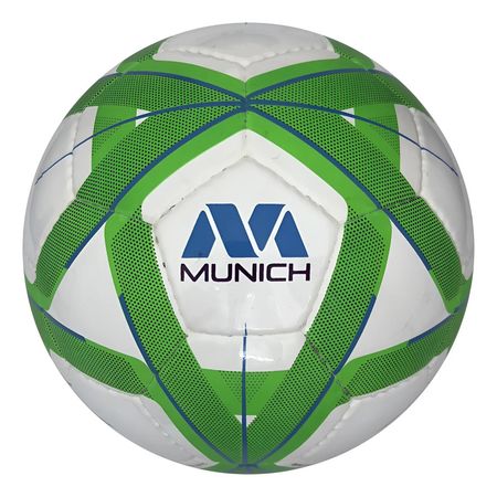 Pelota Munich Elite Pro Futsal - Profesional - Alto Rendimie Blanco/Verde 3