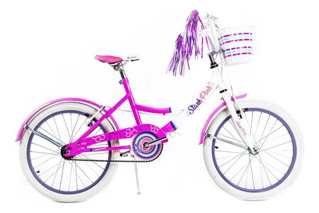 Bicicleta Stark Rod.20 Pink Nena C/canasto Rosa