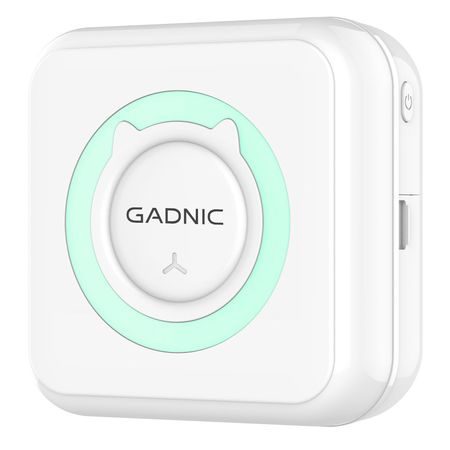 Mini Impresora Portátil Verde Gadnic Instantánea Para Fotos Bluetooth  
