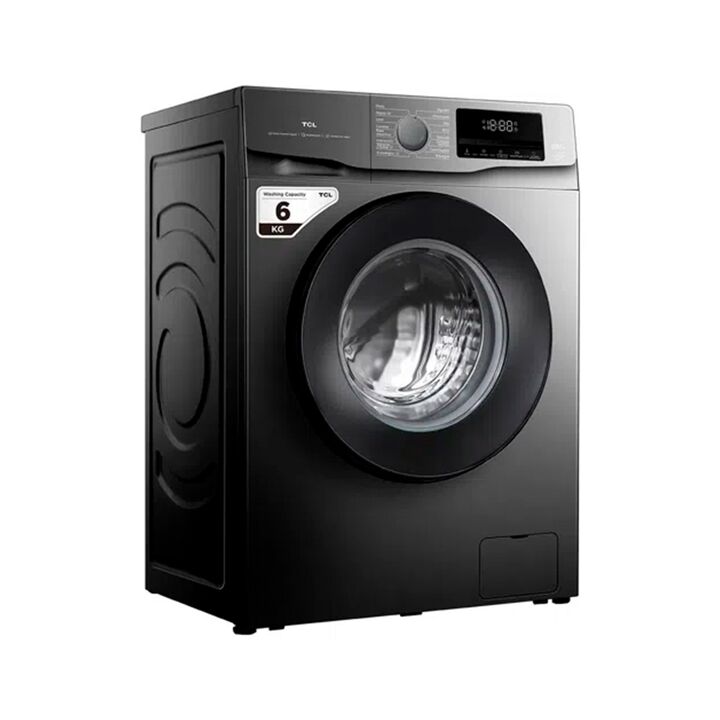 Lavarropas TCL EFFIWASH P6065FL Inverter Gris 6 Kg - Vista 2