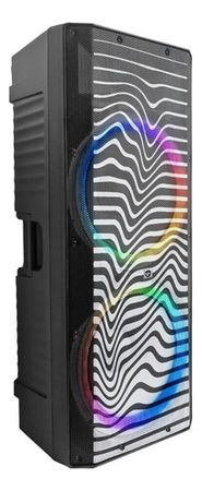 Parlante Stromberg Inspire Pro 300w Microfono Y Luces Negro