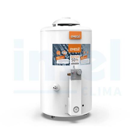 TERMOTANQUE EMEGE MG-50 - 50 LTS, PIE/COLGAR, C SUP, MG