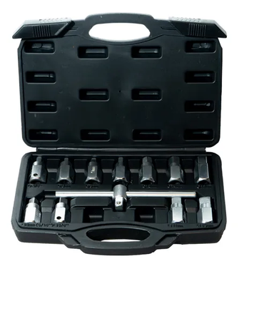 Kit Extractor De Tapones De Carter 12 Pz Lusqtoff L1011
