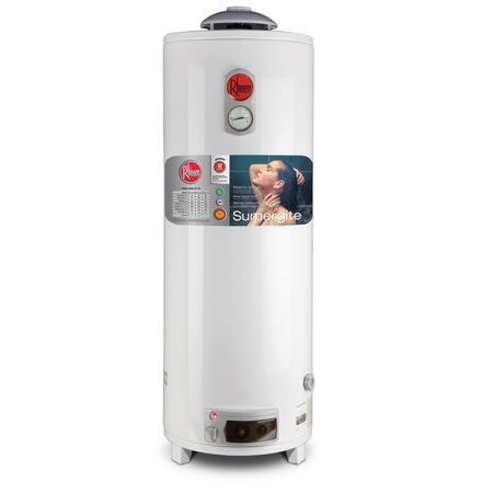TERMOTANQUE RHEEM TPG150GNRH BLANCO FUNCTIONAL MULTIGAS DE PIE 150 LTS