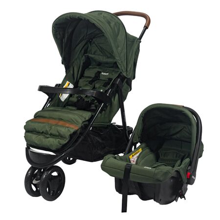 Cochecito Jogger Breeze 3 ruedas verde Infanti