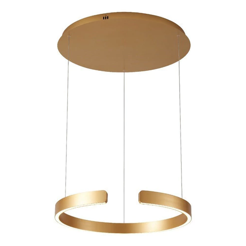 Lampara Colgante Toluca S De Led Un Anillo 50w 3000k Deco - Vista 1