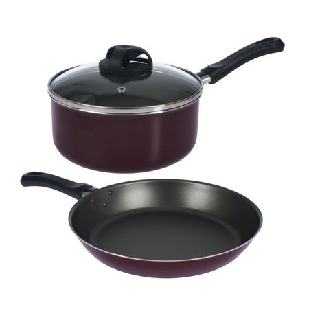 Bateria de Cocina Cacerola Sarten Aston Bordo 