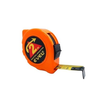 Cinta métrica retroblok de 16mm x 2m Evel 502