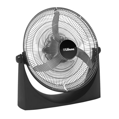 Ventilador Turbo Liliana VTVRC18 Multiposición 2 en 1 Pared Escritorio Piso 18 75W 