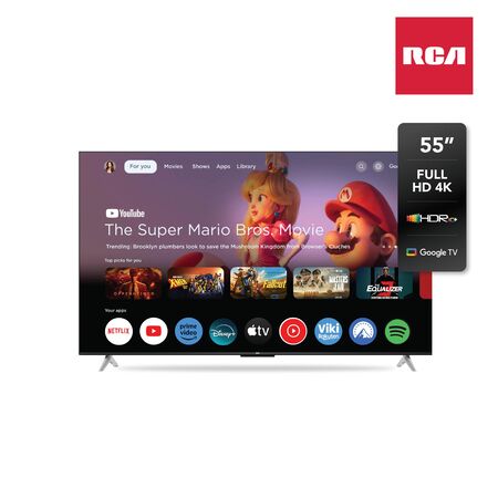Televisor RCA 55" Smart TV LED G55P7UHD 4K UHD Google Tv