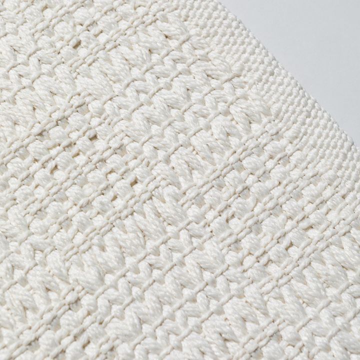 Alfombra simil Yute Off White - 300x400 cm - Vista 4