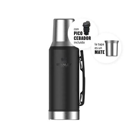 TERMO STANLEY MATE SYSTEM 1.2LT NEGRO
