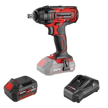 Llave De Impacto 20v Daihatsu / Bateria 4.0ah / Cargador