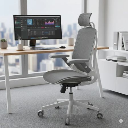 Silla Oficina Gamer Ergonomica Cougar Speeder One Blanco