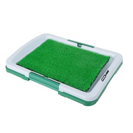 Bandeja Sanitaria De Césped Sintético Con Marco Para Perros Proline