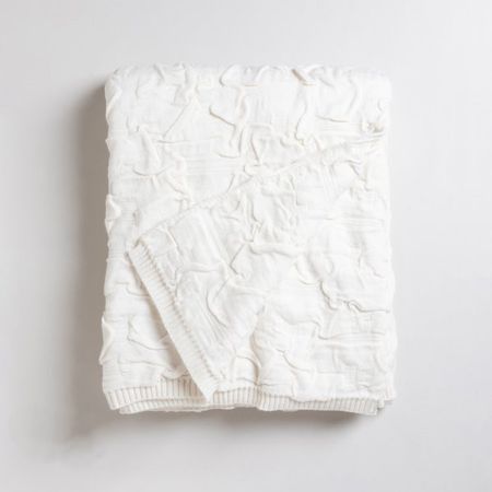 MANTA RELIEF KNIT 140X178 CM