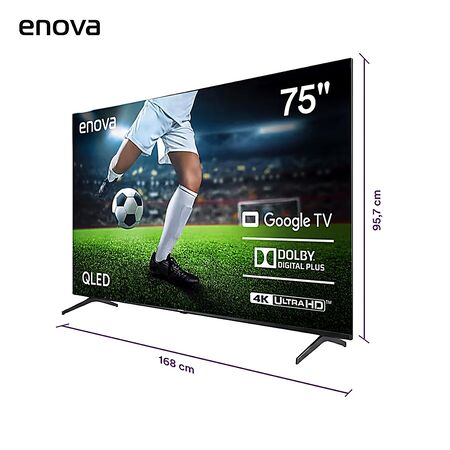 Smart TV Enova 75 Pulgadas 4K UHD TE75UG10-TDF