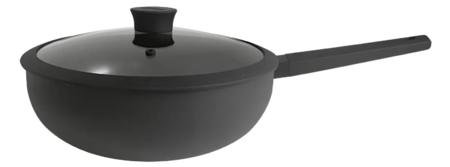 Wok Hudson 28 Cm Antiadherente Color NEGRO