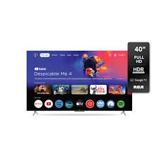 TELEVISOR LED RCA 40` C40GL SMART GOOGLE FULL HD - 4609557 - Vista 1