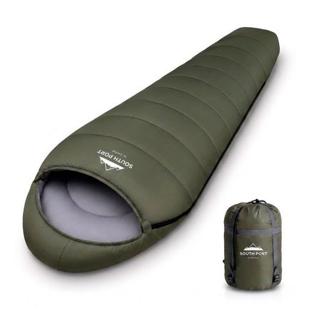 Bolsa De Dormir Tipo Momia South Port By Gadnic 222 x 78 cm Exterior Camping Trekking