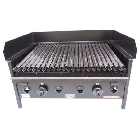 Parrilla a gas Invernativa 70cm 2 quemadores