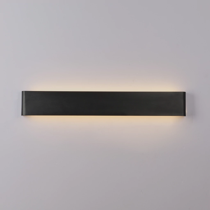 Aplique Exterior Bidireccional Momo 2 Luz Led Calida 36w Negro - Vista 4