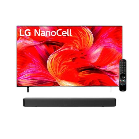 Combo Smart TV LG 55" 4K NanoCell + Barra de Sonido Philips 60W