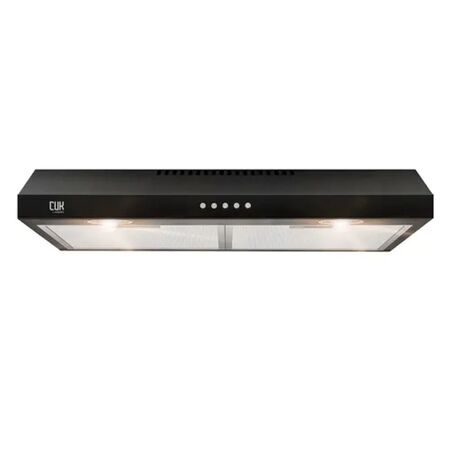 Extractor De Cocina Cuk By Gadnic EXT11971 100W Doble Filtro Aluminio 2 Luces LED Negro