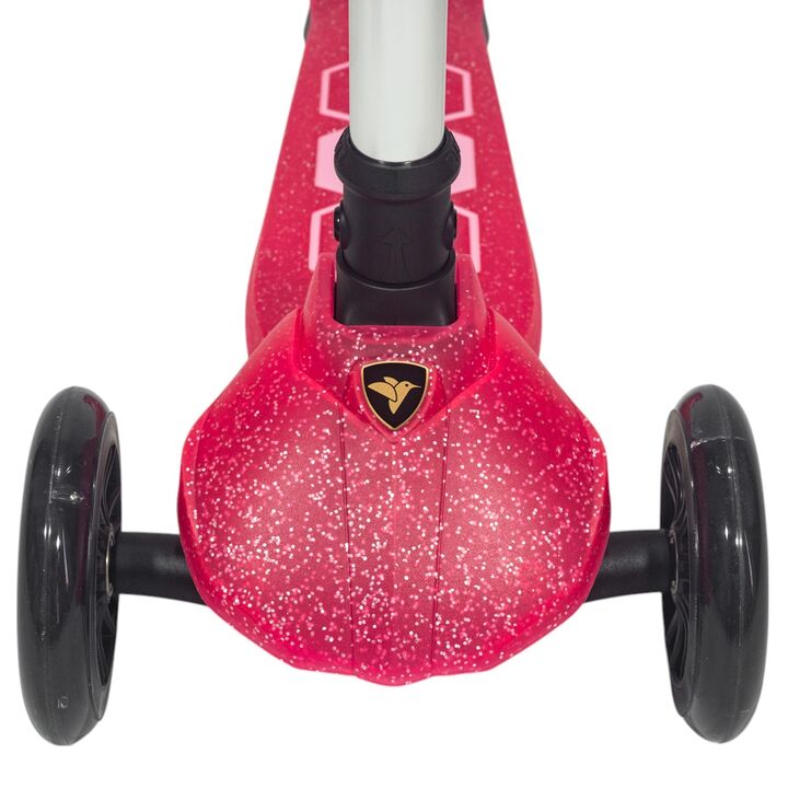 Monopatín plegable con luces LED Infanti Jelly rosa - Vista 7