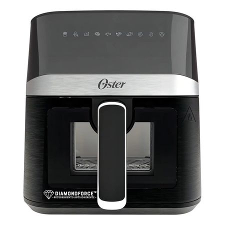Freidora De Aire Digital Oster Ckstaf40wddf 4l Color Negro Negro