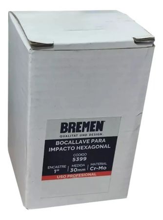 Tubo Hexagonal Bremen Encastre 1 Pulgada Alto Impacto 30mm